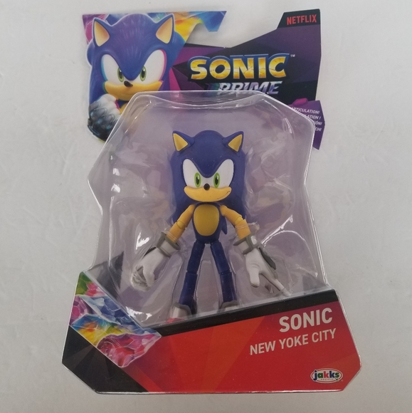 Netflix Sonic Prime Sonic New Yoke City 5" figure - Picture 2 of 3
